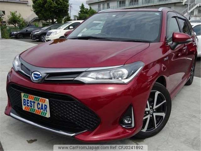 toyota corolla-fielder 2018 -TOYOTA 【堺 500】--Corolla Fielder NKE165G--NKE165G-7185582---TOYOTA 【堺 500】--Corolla Fielder NKE165G--NKE165G-7185582- image 1