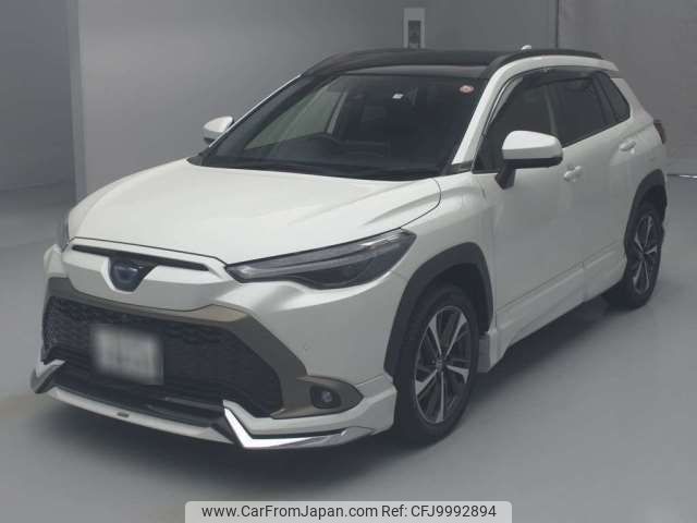 toyota corolla-cross 2021 -TOYOTA 【金沢 300ﾊ8443】--Corolla Cross 6AA-ZVG15--ZVG15-1001815---TOYOTA 【金沢 300ﾊ8443】--Corolla Cross 6AA-ZVG15--ZVG15-1001815- image 1