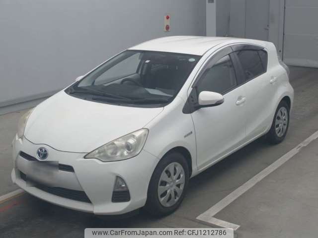 toyota aqua 2012 -TOYOTA--AQUA DAA-NHP10--NHP10-6007120---TOYOTA--AQUA DAA-NHP10--NHP10-6007120- image 1
