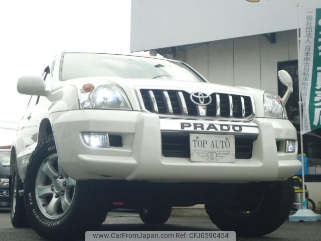 toyota land-cruiser-prado 2006 -TOYOTA--Land Cruiser Prado TRJ125W--0002886---TOYOTA--Land Cruiser Prado TRJ125W--0002886- image 1