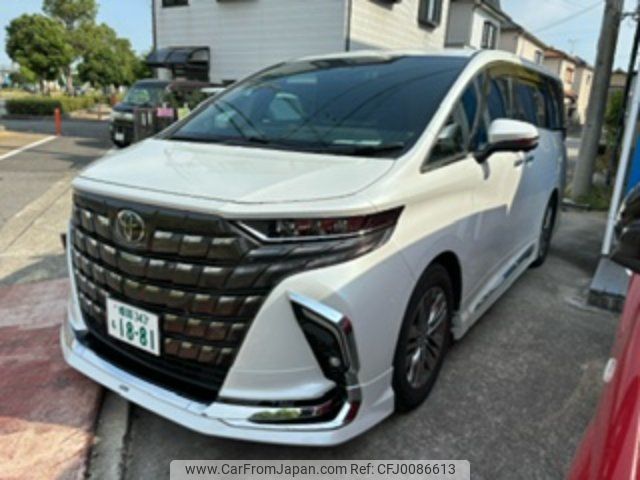 toyota alphard 2023 -TOYOTA 【姫路 343ﾓ1881】--Alphard AGH40W--4000369---TOYOTA 【姫路 343ﾓ1881】--Alphard AGH40W--4000369- image 1