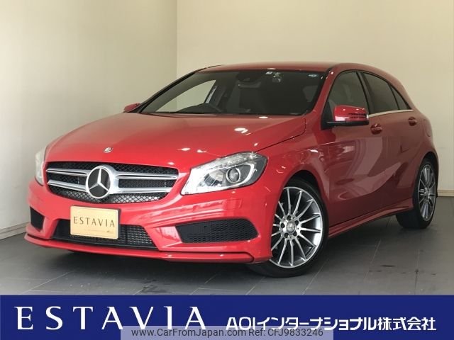 mercedes-benz a-class 2015 -MERCEDES-BENZ--Benz A Class DBA-176042--WDD1760422J367823---MERCEDES-BENZ--Benz A Class DBA-176042--WDD1760422J367823- image 1