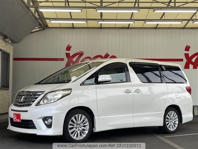 toyota alphard 2012 -TOYOTA--Alphard DBA-ANH20W--ANH20-8236397---TOYOTA--Alphard DBA-ANH20W--ANH20-8236397- image 1