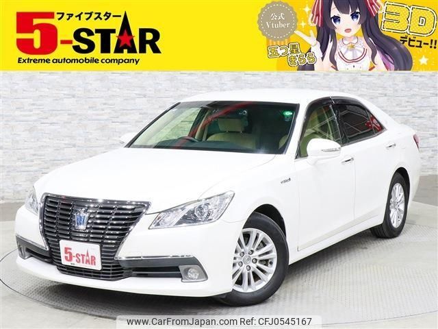 toyota crown 2013 -TOYOTA--Crown DAA-AWS210--AWS210-6014459---TOYOTA--Crown DAA-AWS210--AWS210-6014459- image 1