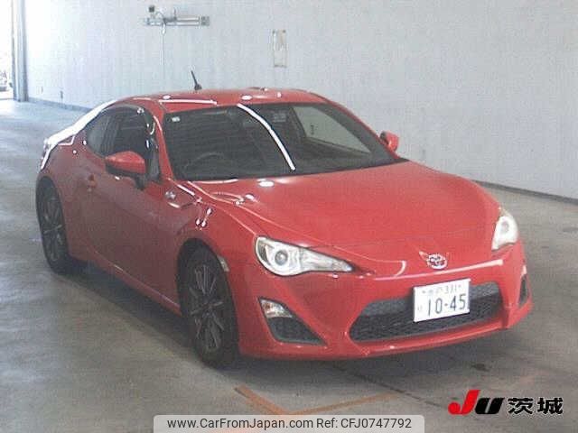 toyota 86 2012 -TOYOTA 【水戸 331ﾘ1045】--86 ZN6--013295---TOYOTA 【水戸 331ﾘ1045】--86 ZN6--013295- image 1