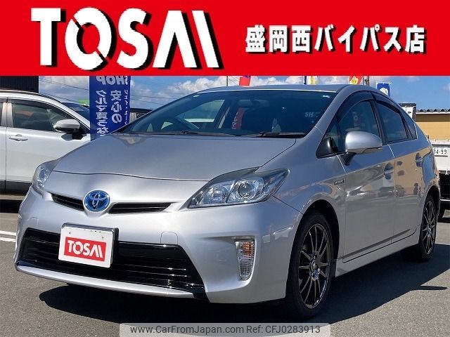 toyota prius 2013 -TOYOTA--Prius DAA-ZVW30--ZVW30-5611077---TOYOTA--Prius DAA-ZVW30--ZVW30-5611077- image 1