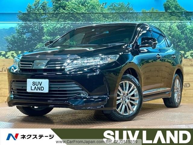 toyota harrier 2018 -TOYOTA--Harrier DBA-ZSU60W--ZSU60-0135221---TOYOTA--Harrier DBA-ZSU60W--ZSU60-0135221- image 1