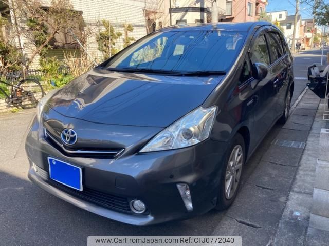 toyota prius-α 2014 -TOYOTA--Prius α DAA-ZVW41W--ZVW41-3344355---TOYOTA--Prius α DAA-ZVW41W--ZVW41-3344355- image 2