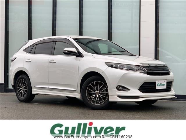 toyota harrier 2015 -TOYOTA--Harrier DBA-ZSU60W--ZSU60-0048314---TOYOTA--Harrier DBA-ZSU60W--ZSU60-0048314- image 1