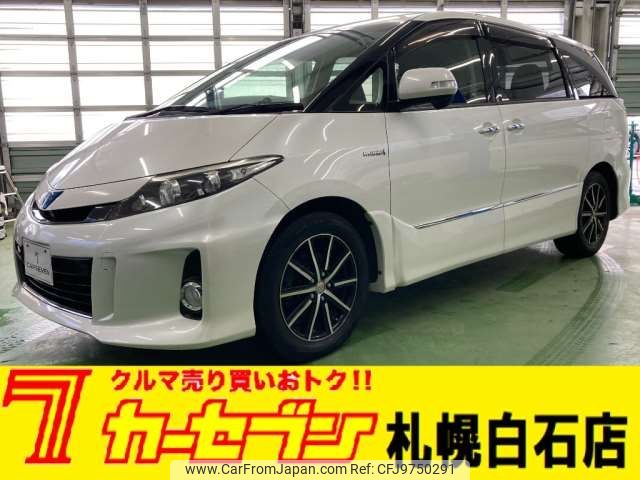 toyota estima-hybrid 2015 -TOYOTA--Estima Hybrid DAA-AHR20W--AHR20-0004283---TOYOTA--Estima Hybrid DAA-AHR20W--AHR20-0004283- image 1