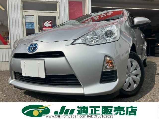 toyota aqua 2012 -TOYOTA 【新潟 501ﾗ9105】--AQUA NHP10--2110118---TOYOTA 【新潟 501ﾗ9105】--AQUA NHP10--2110118- image 1