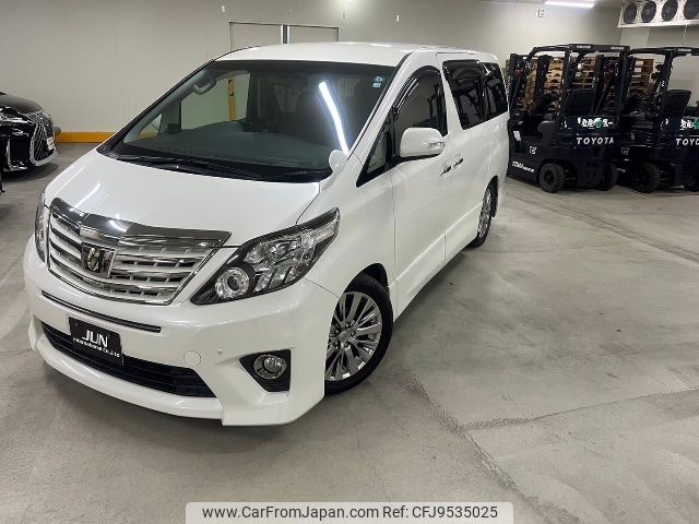 toyota alphard 2013 -TOYOTA--Alphard ANH25W--8050074---TOYOTA--Alphard ANH25W--8050074- image 1
