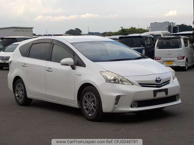 toyota prius-α 2013 -TOYOTA--Prius α DAA-ZVW40W--ZVW40-3080599---TOYOTA--Prius α DAA-ZVW40W--ZVW40-3080599- image 1