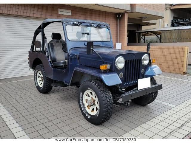 mitsubishi jeep 1990 quick_quick_S-J53_J53-10759 image 1