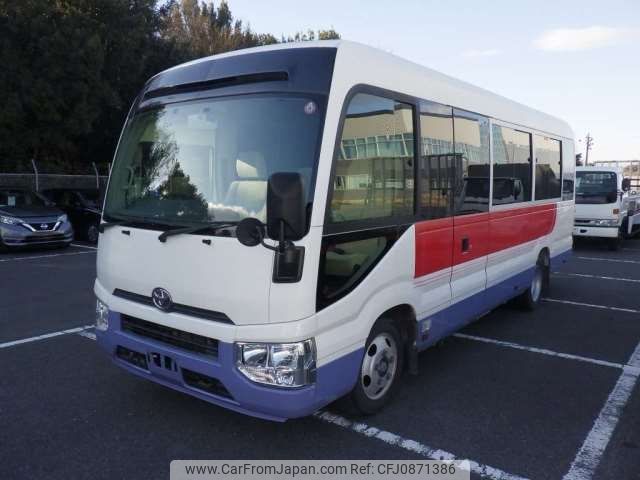 toyota coaster 2017 -TOYOTA 【柏 200ｻ 493】--Coaster SKG-XZB70--XZB70-1001184---TOYOTA 【柏 200ｻ 493】--Coaster SKG-XZB70--XZB70-1001184- image 1