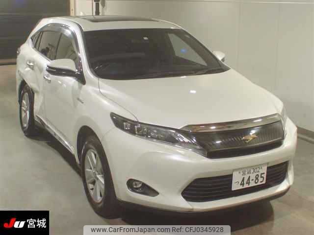 toyota harrier 2014 -TOYOTA 【宮城 302ﾂ4485】--Harrier AVU65W-0016376---TOYOTA 【宮城 302ﾂ4485】--Harrier AVU65W-0016376- image 1