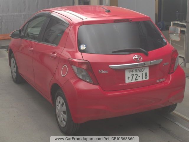 toyota vitz 2011 -TOYOTA 【千葉 503ｽ7218】--Vitz NSP130-2035765---TOYOTA 【千葉 503ｽ7218】--Vitz NSP130-2035765- image 2