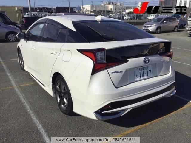 toyota prius 2019 -TOYOTA 【三重 302ﾂ9286】--Prius ZVW51--6128730---TOYOTA 【三重 302ﾂ9286】--Prius ZVW51--6128730- image 2