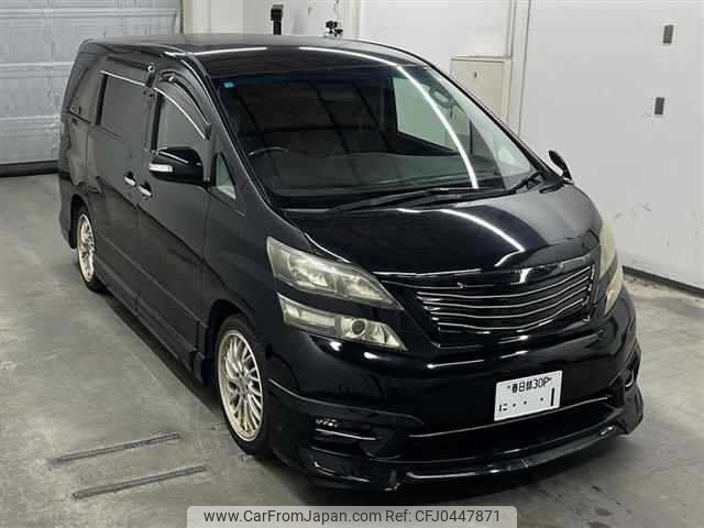 toyota vellfire 2010 -TOYOTA 【春日部 30Pﾆ1】--Vellfire ANH20W--8091395---TOYOTA 【春日部 30Pﾆ1】--Vellfire ANH20W--8091395- image 1