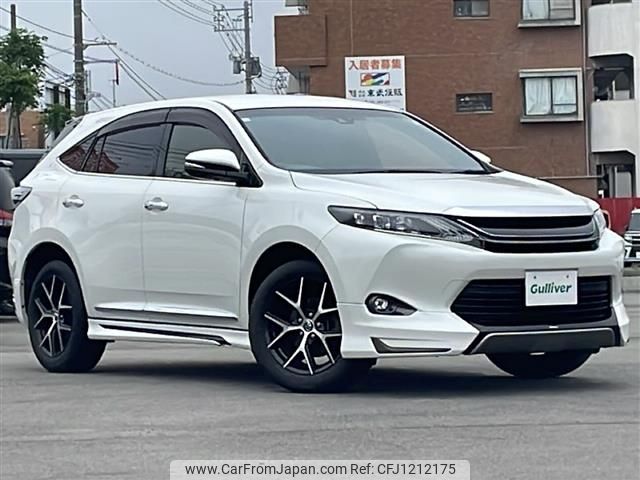 toyota harrier 2017 -TOYOTA--Harrier DBA-ZSU60W--ZSU60-0106689---TOYOTA--Harrier DBA-ZSU60W--ZSU60-0106689- image 1