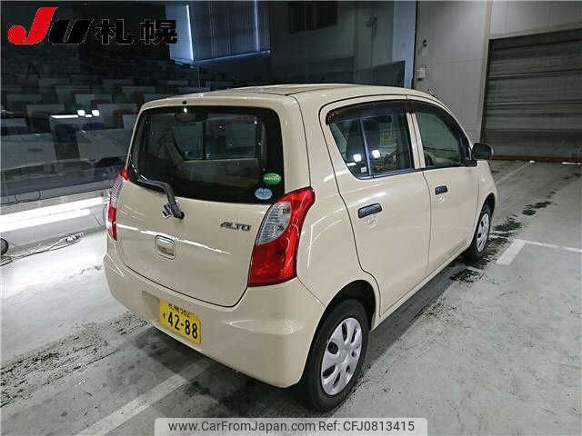 suzuki alto 2013 -SUZUKI 【札幌 582ｽ4268】--Alto HA25S-909764---SUZUKI 【札幌 582ｽ4268】--Alto HA25S-909764- image 2