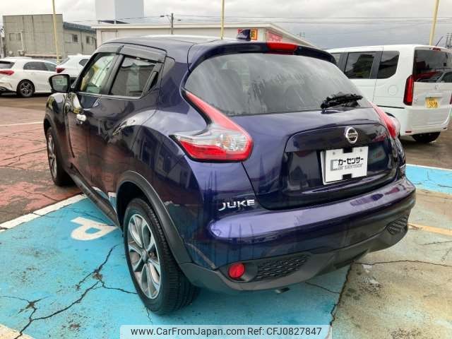 nissan juke 2016 -NISSAN--Juke CBA-NF15--NF15-580568---NISSAN--Juke CBA-NF15--NF15-580568- image 2