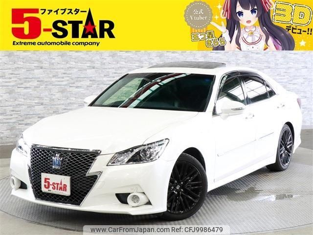 toyota crown 2013 -TOYOTA--Crown DAA-AWS210--AWS210-6011590---TOYOTA--Crown DAA-AWS210--AWS210-6011590- image 1