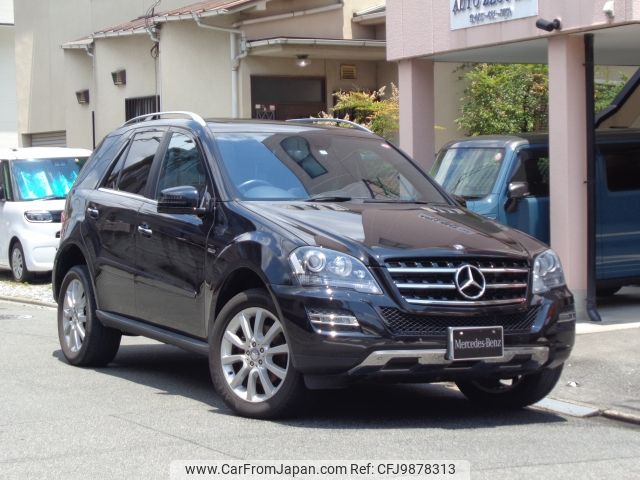 mercedes-benz ml-class 2011 -MERCEDES-BENZ--Benz ML DBA-164186--WDC1641862A761285---MERCEDES-BENZ--Benz ML DBA-164186--WDC1641862A761285- image 1