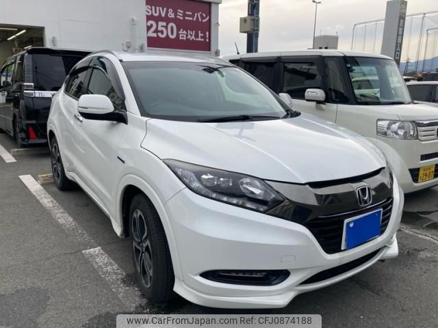 honda vezel 2016 -HONDA--VEZEL DAA-RU3--RU3-1224883---HONDA--VEZEL DAA-RU3--RU3-1224883- image 2