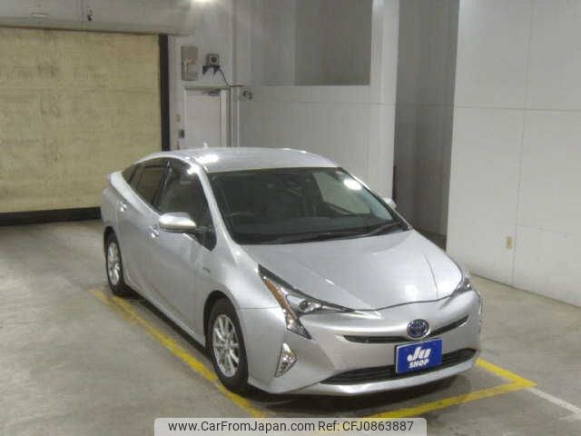 toyota prius 2018 -TOYOTA 【鹿児島 301ﾇ5222】--Prius ZVW50--ZVW50-6124076---TOYOTA 【鹿児島 301ﾇ5222】--Prius ZVW50--ZVW50-6124076- image 1