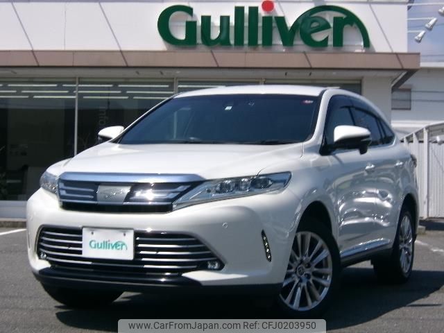 toyota harrier 2018 -TOYOTA--Harrier DBA-ZSU60W--ZSU60-0148347---TOYOTA--Harrier DBA-ZSU60W--ZSU60-0148347- image 1