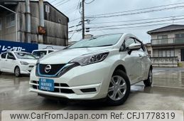 nissan note 2017 CFJ1778319