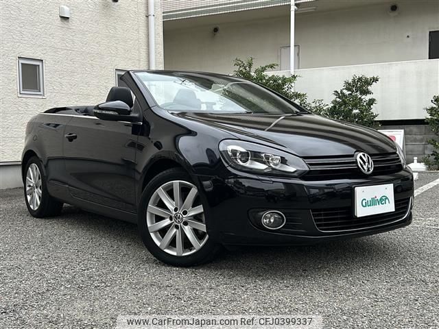 volkswagen golf-convertible 2012 -VOLKSWAGEN--VW Golf Cabriolet DBA-1KCAVK--WVWZZZ1KZCK021509---VOLKSWAGEN--VW Golf Cabriolet DBA-1KCAVK--WVWZZZ1KZCK021509- image 1