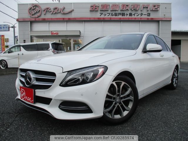 mercedes-benz c-class 2014 -MERCEDES-BENZ--Benz C Class DBA-205040C--WDD2050402F027159---MERCEDES-BENZ--Benz C Class DBA-205040C--WDD2050402F027159- image 1