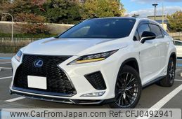 lexus rx 2022 quick_quick_6AA-GYL25W_GYL25-0027645