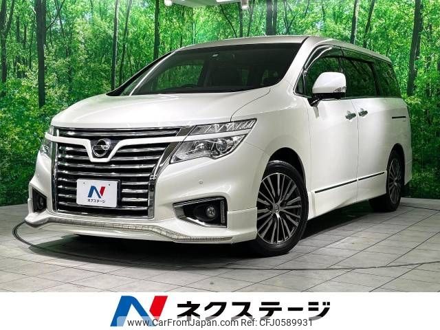 nissan elgrand 2014 -NISSAN--Elgrand DBA-TE52--TE52-075873---NISSAN--Elgrand DBA-TE52--TE52-075873- image 1