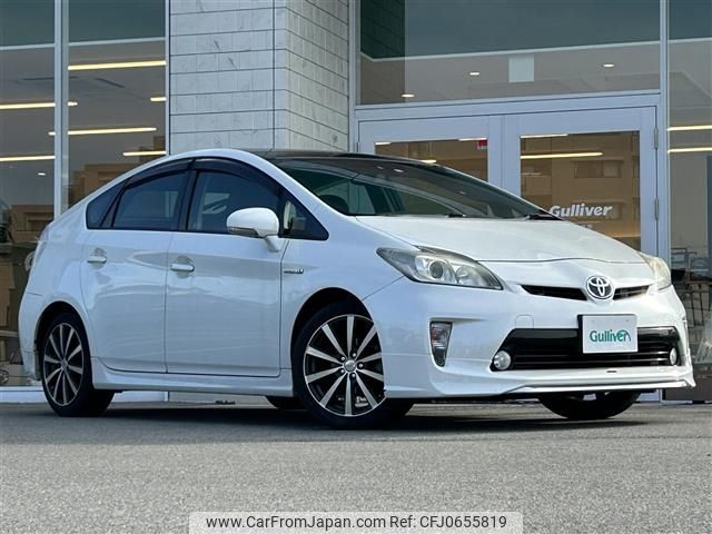 toyota prius 2012 -TOYOTA--Prius DAA-ZVW30--ZVW30-1508792---TOYOTA--Prius DAA-ZVW30--ZVW30-1508792- image 1