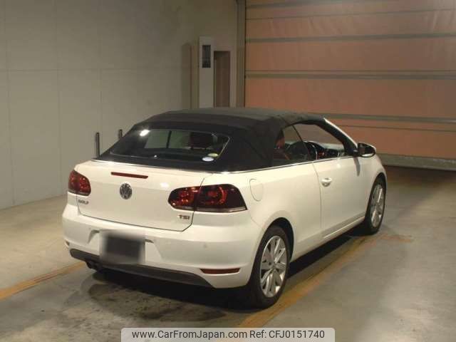 volkswagen golf-convertible 2012 -VOLKSWAGEN--VW Golf Cabriolet DBA-1KCAVK--WVWZZZ1KZCK033979---VOLKSWAGEN--VW Golf Cabriolet DBA-1KCAVK--WVWZZZ1KZCK033979- image 2