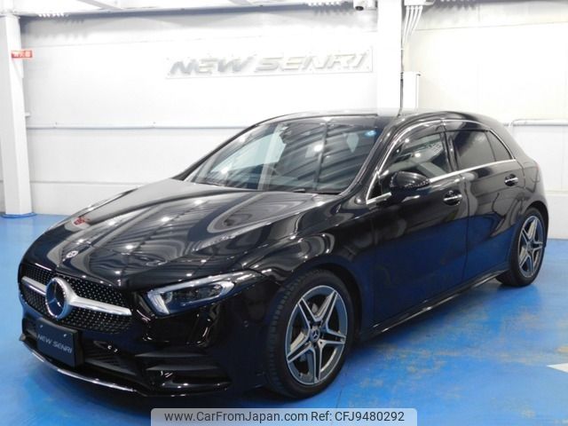 mercedes-benz a-class 2018 -MERCEDES-BENZ--Benz A Class 5BA-177084--WDD1770842J053351---MERCEDES-BENZ--Benz A Class 5BA-177084--WDD1770842J053351- image 1