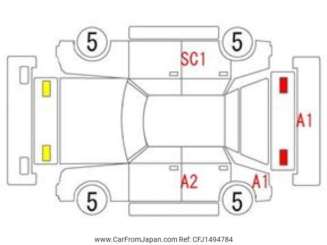 toyota aqua 2014 CFJ1494784 image 2