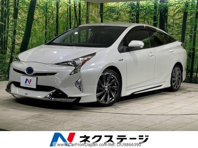 toyota prius 2017 -TOYOTA--Prius DAA-ZVW51--ZVW51-8037567---TOYOTA--Prius DAA-ZVW51--ZVW51-8037567- image 1