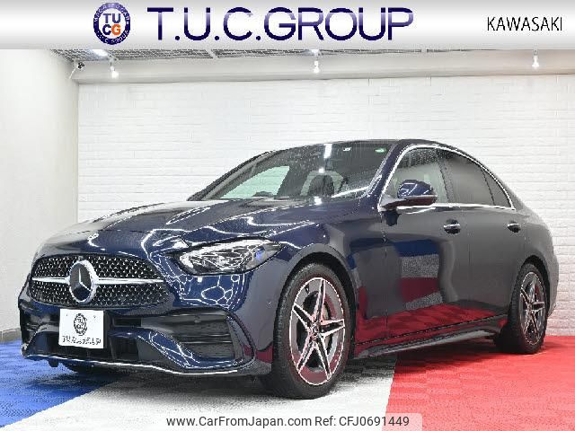 mercedes-benz c-class 2022 quick_quick_3CA-206004C_W1K2060042R057760 image 1