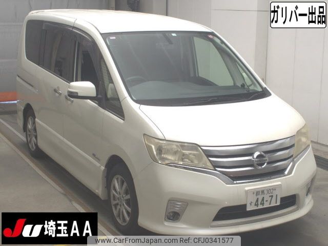 nissan serena 2012 -NISSAN 【群馬 302ｽ4471】--Serena HFC26--131352---NISSAN 【群馬 302ｽ4471】--Serena HFC26--131352- image 1