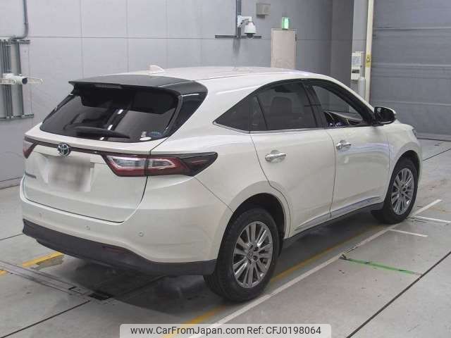 toyota harrier 2018 -TOYOTA--Harrier DBA-ZSU60W--ZSU60-0138645---TOYOTA--Harrier DBA-ZSU60W--ZSU60-0138645- image 2