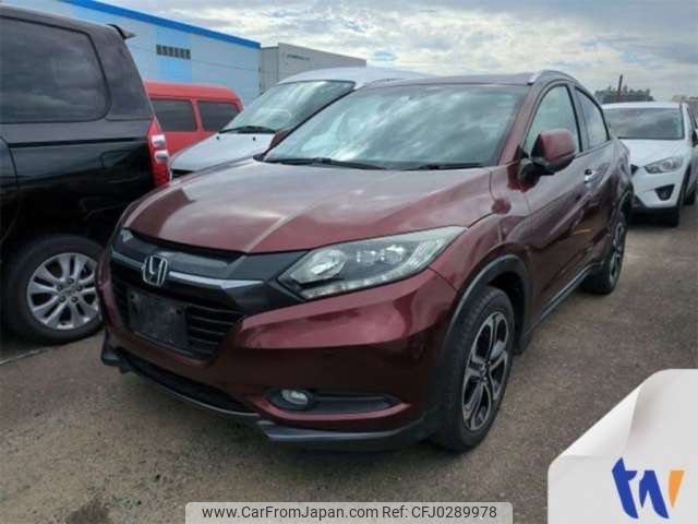 honda vezel 2014 -HONDA--VEZEL DBA-RU1--RU1-1005454---HONDA--VEZEL DBA-RU1--RU1-1005454- image 1