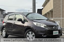 nissan note 2014 -NISSAN--Note DBA-E12--E12-205575---NISSAN--Note DBA-E12--E12-205575-