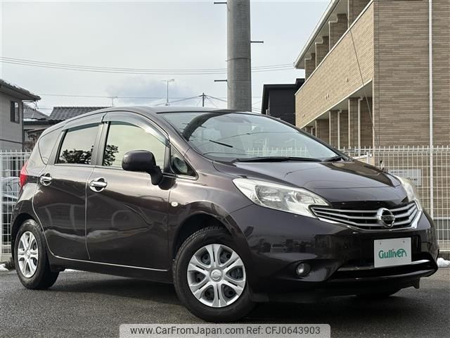 nissan note 2014 -NISSAN--Note DBA-E12--E12-205575---NISSAN--Note DBA-E12--E12-205575- image 1