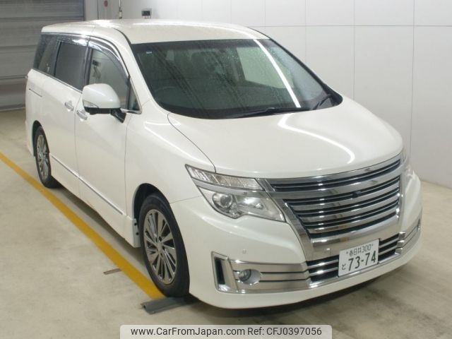 nissan elgrand 2014 -NISSAN 【春日井 300ﾄ7374】--Elgrand TE52-076474---NISSAN 【春日井 300ﾄ7374】--Elgrand TE52-076474- image 1