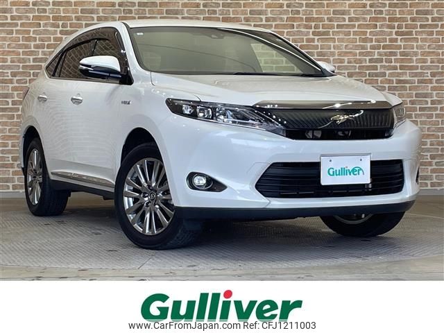 toyota harrier 2015 -TOYOTA--Harrier DAA-AVU65W--AVU65-0026081---TOYOTA--Harrier DAA-AVU65W--AVU65-0026081- image 1