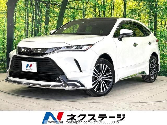 toyota harrier 2022 quick_quick_MXUA80_MXUA80-0068499 image 1